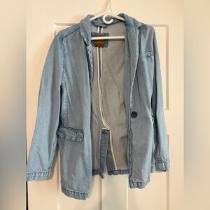 American Eagle Outfitters Light Blue Denim Jacket